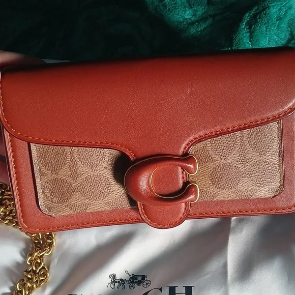Coach Tabby Chain Crossbody Bag 19 - Picture 2 of 14